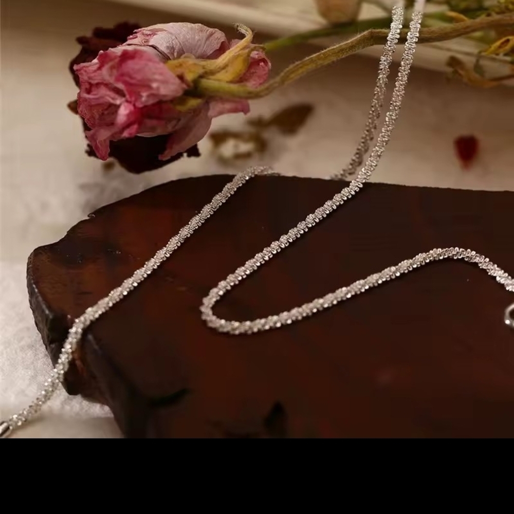 Elegant 925 St Sl Necklace for Women - Picture 2 of 3